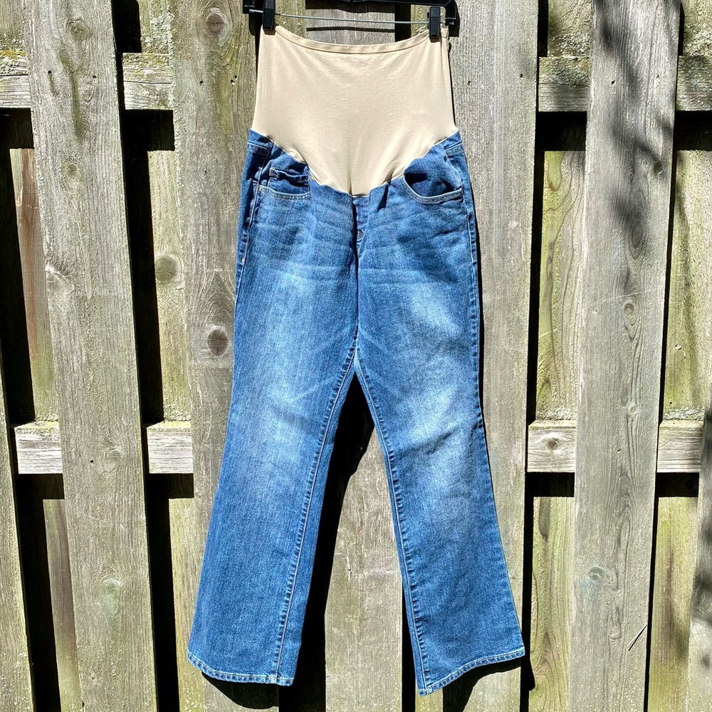 Maternity Full Panel Bootcut Jeans
